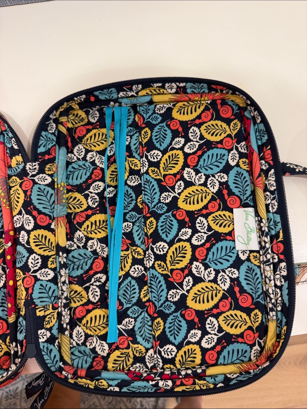 Vera Bradley Multi-Color Floral Travel Organizer